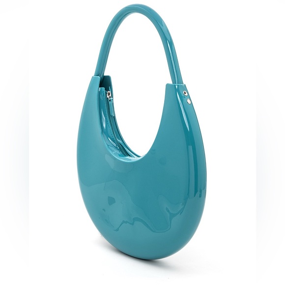 Half moon jelly bag-Teal - Picture 2 of 4